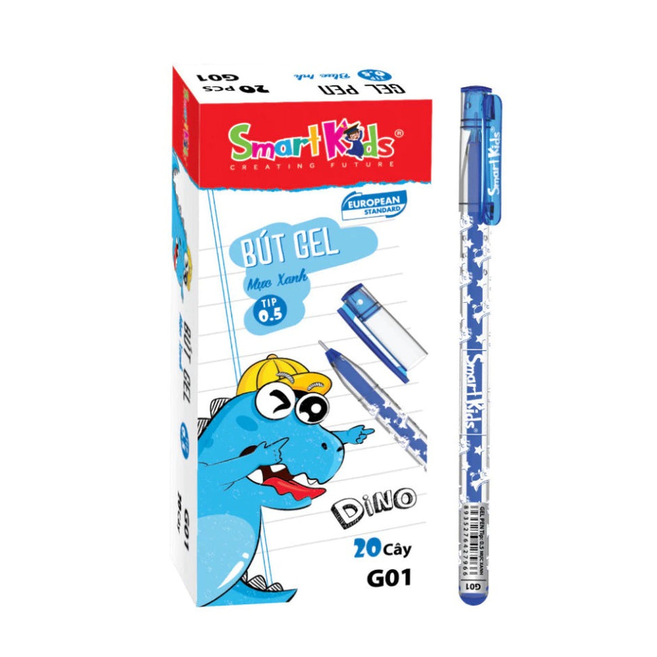 Bút gel Bitex G01 Dino (Hộp 20 Cây)