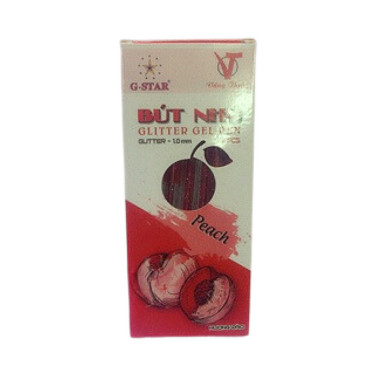 Bút gel kim tuyến Glitter G-Star (Hộp 12 cây)