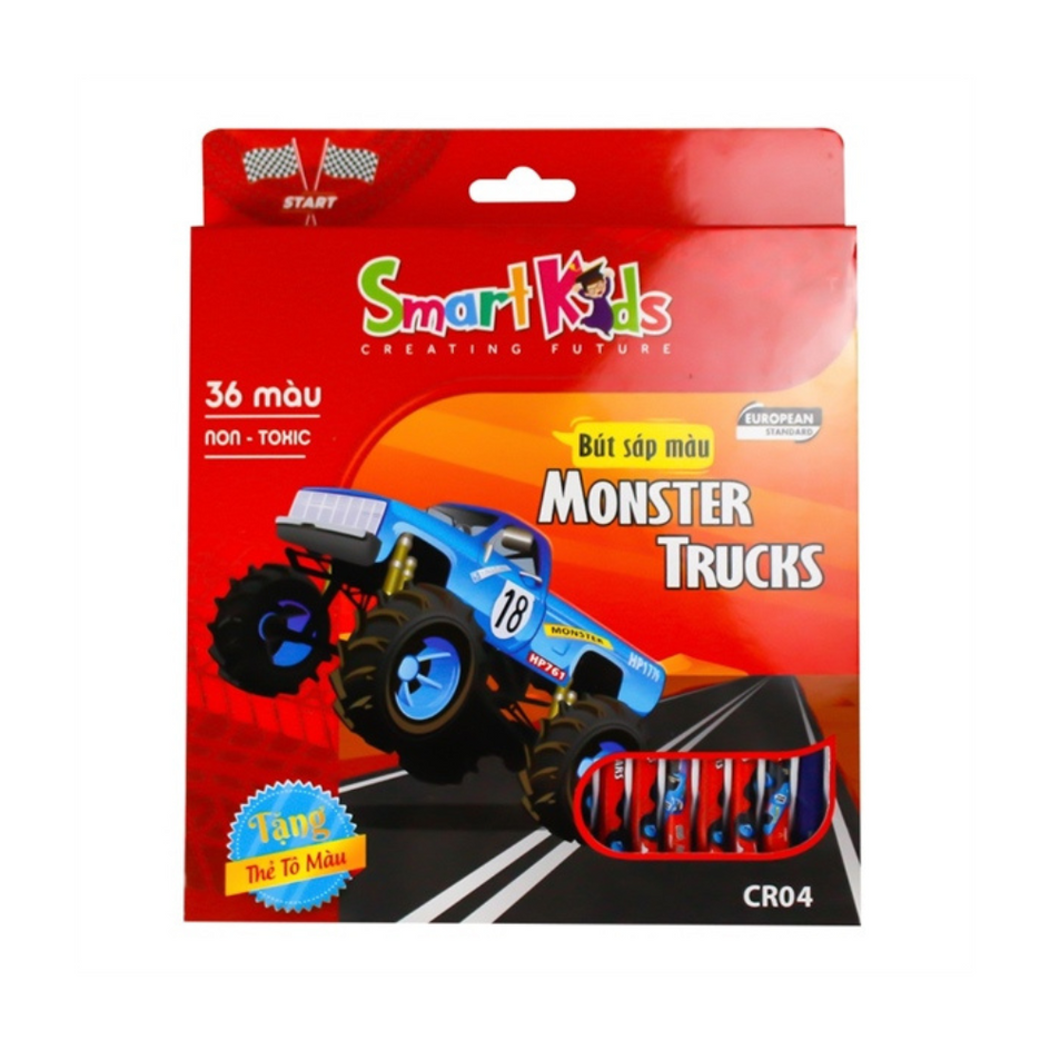 Sáp màu Bitex Smartkids (Hộp)