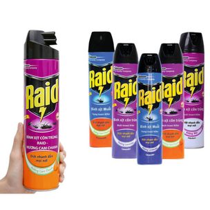 Xịt muỗi Raid lớn (Chai)