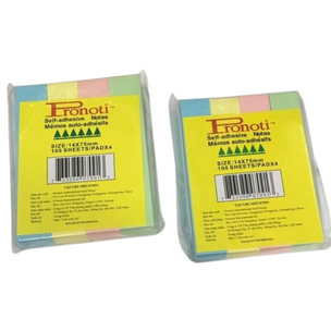 Giấy note 3x2 4 màu lợt (KW mã 07091) (8.4H) (Tập)