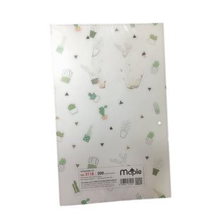 Vở Maple A4 kẻ ngang Natural 300T (Lốc 4 Quyển)