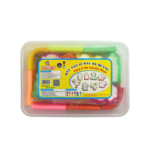 Đất sét Thanh Hiền 12 màu có khuôn (56H/T)(22.5H) (Hộp)