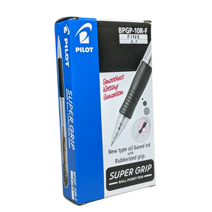 Bút Bi Pilot Super Grip 0.7mm (Hộp 12 Cây)