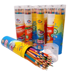 Lon 36 Bút Chì màu gỗ xóa được G-Star CP4