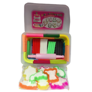 Đất sét Thanh Hiền 24 màu 8 món (Hộp)