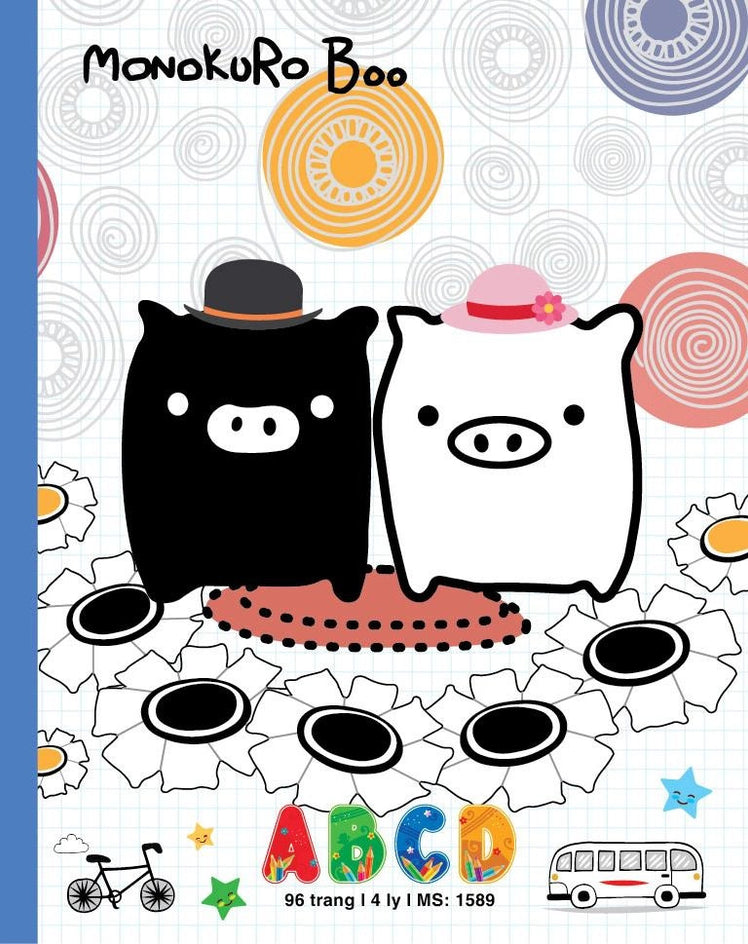 Vở Hải Tiến ABCD 96T 4 ô ĐL 80 (Lốc 10 Quyển)