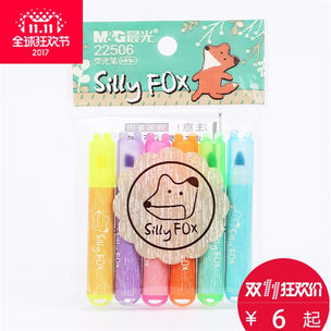 Bút dạ quang 6 cây M&G 22506