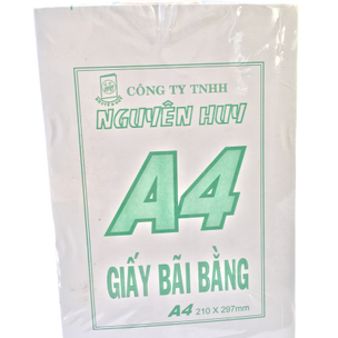 Giấy Nguyên Huy khổ A4 xanh Lá 450 tờ 60gsm (Ram)