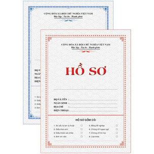 Vỏ Hồ Sơ Hải Tiến (50 Cái/ Xấp)