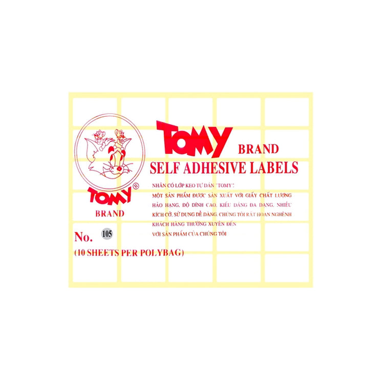 Giấy Decal Tomy 105 (Xấp 10 tờ)