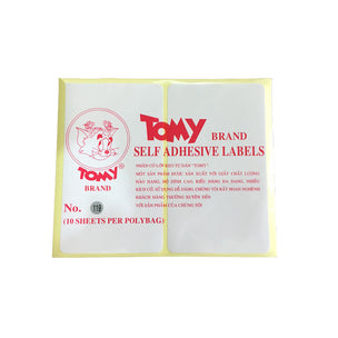 Giấy Decal Tomy 119 (Xấp 10 tờ)