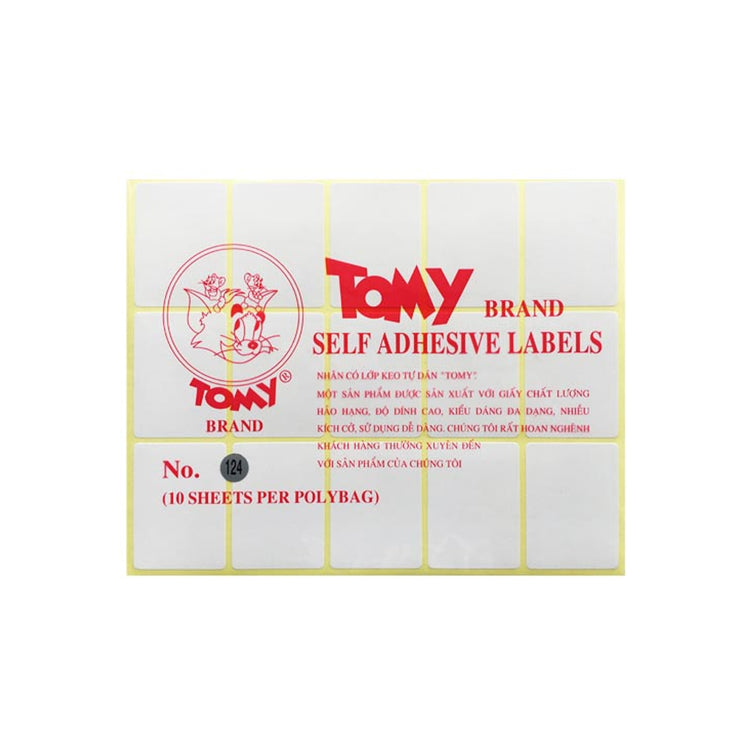 Giấy Decal Tomy 124 (Xấp 10 tờ)