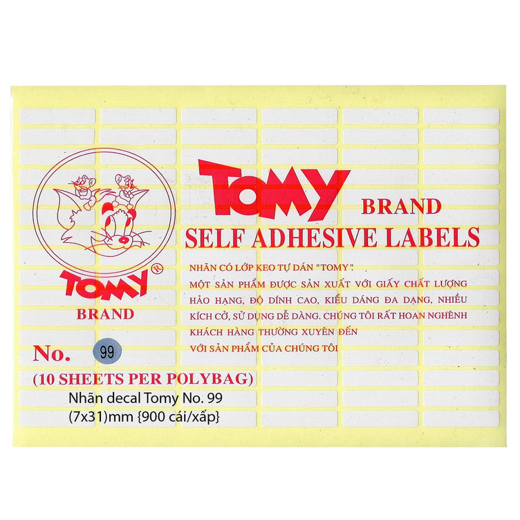 Giấy Decal Tomy 99 (Xấp 10 tờ)