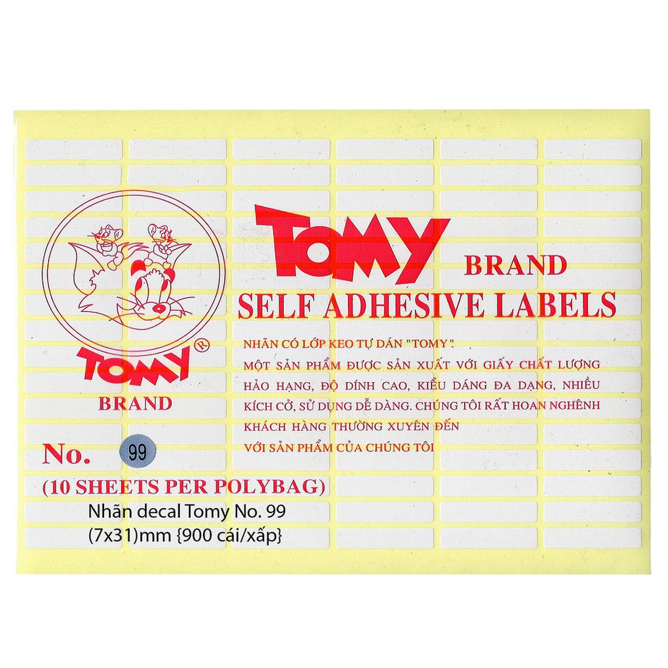 Giấy Decal Tomy 99 (Xấp 10 tờ)