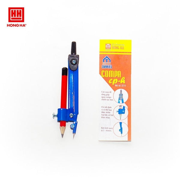 Compa Hồng Hà chì gỗ (3215) (Cái)