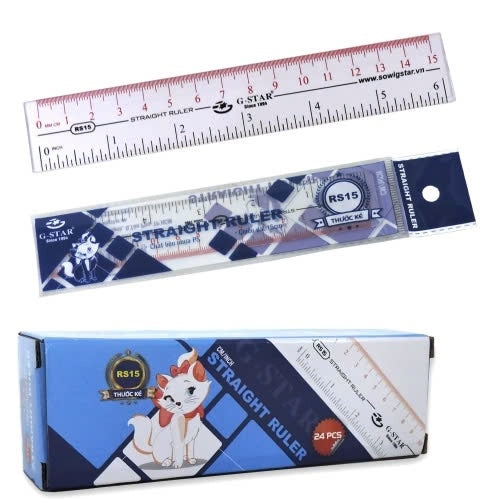 Thước G-star (Hộp 24 Cây)
