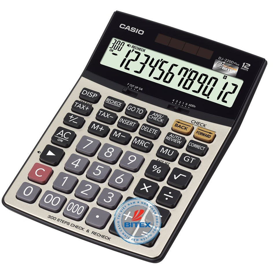 Máy tính casio DJ-220D Plus (Cái)