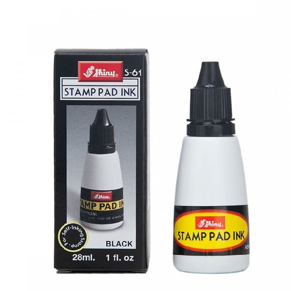 Mực dấu xịn Shiny mực Đen (Lọ)