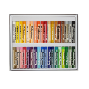 Sáp dầu Pentel 36 màu PHN-36AS (75.6H) (Hộp)