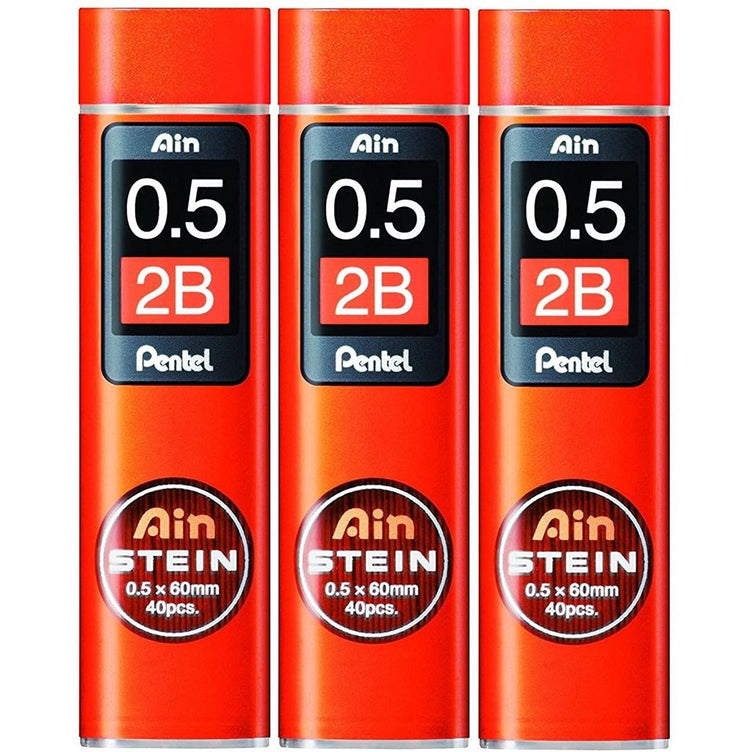 Ruột chì kim Pentel C275 2B 0.5mm (Tuýp)