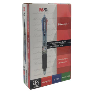 Bút bi 4 màu M&G ABP80371  -  (Cây)