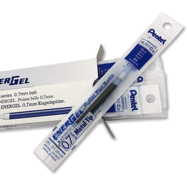 Ruột bút ký Pentel LR7-C 0.7mm màu xanh -  (Cái)