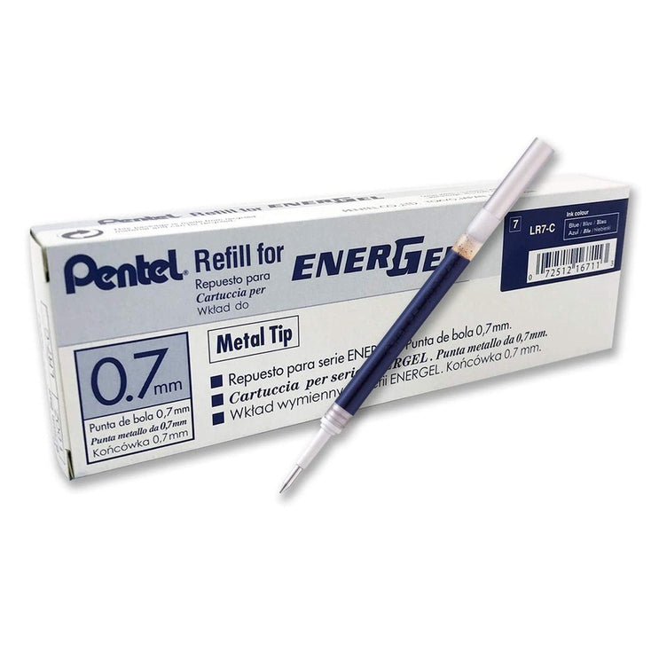 Ruột bút ký Pentel LR7-C 0.7mm màu xanh -  (Cái)