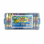 Sáp dầu Đông Á 12 màu Ttoru+Dooly  (Hộp)