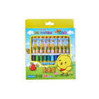 Sáp dầu Gà 24 màu DA (6H/Lốc) (Hộp)