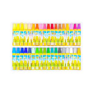 Sáp dầu Gà 36 màu DA (6H/Lốc) (Hộp)