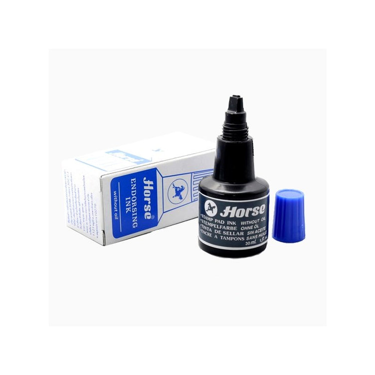 Mực dấu Thái Horse mực Xanh  Bitex  (Lốc 12 lọ )