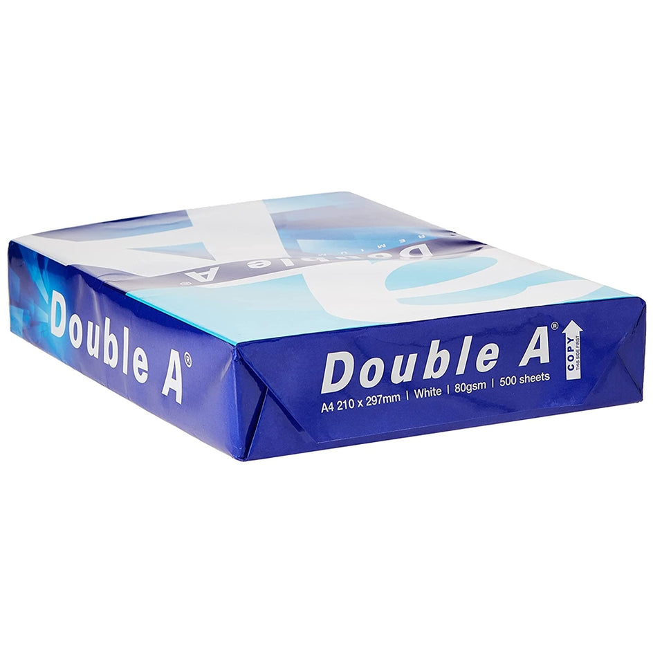 Giấy Double A khổ A4 ĐL 80gsm (Ram)
