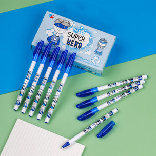 Bút gel Thiên Long Điểm 10 TP-GEL01 (Hộp 20 cây) - Xanh