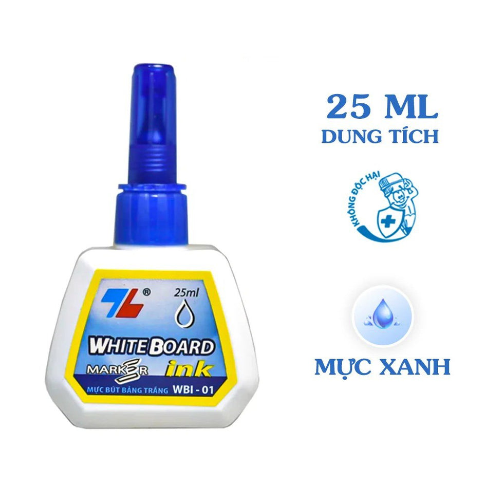 Mực bút lông bảng Thiên Long WBI-01 (Lọ)