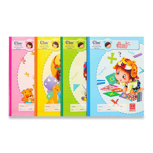 Vở Hồng Hà ĐL100 5 ô ly 96Trang  (Lốc 5 Quyển)