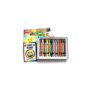 Sáp WINQ 12 màu CR-07 (Lốc 10 hộp)
