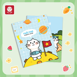 Vở Hải Tiến Tuổi Thơ 4 ô ĐL70 96T (Lốc 10 Quyển)