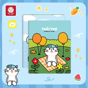 Vở Hải Tiến Tuổi Thơ 4 ô ĐL70 96T (Lốc 10 Quyển)