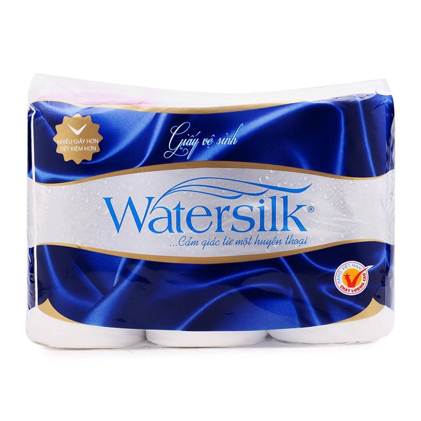 Giấy vệ sinh Watersilk không lõi (xách)