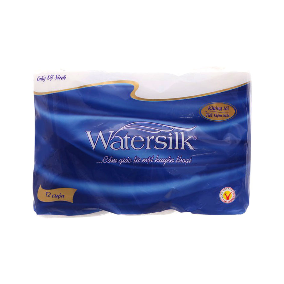 Giấy vệ sinh Watersilk không lõi (xách)