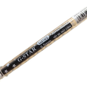 Bút gel nước ngôi sao G-Star GP01 màu đen  (Hộp)