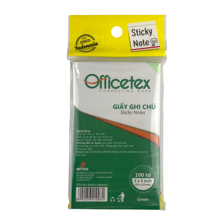 Giấy note 3x5 Bitex  (xấp)