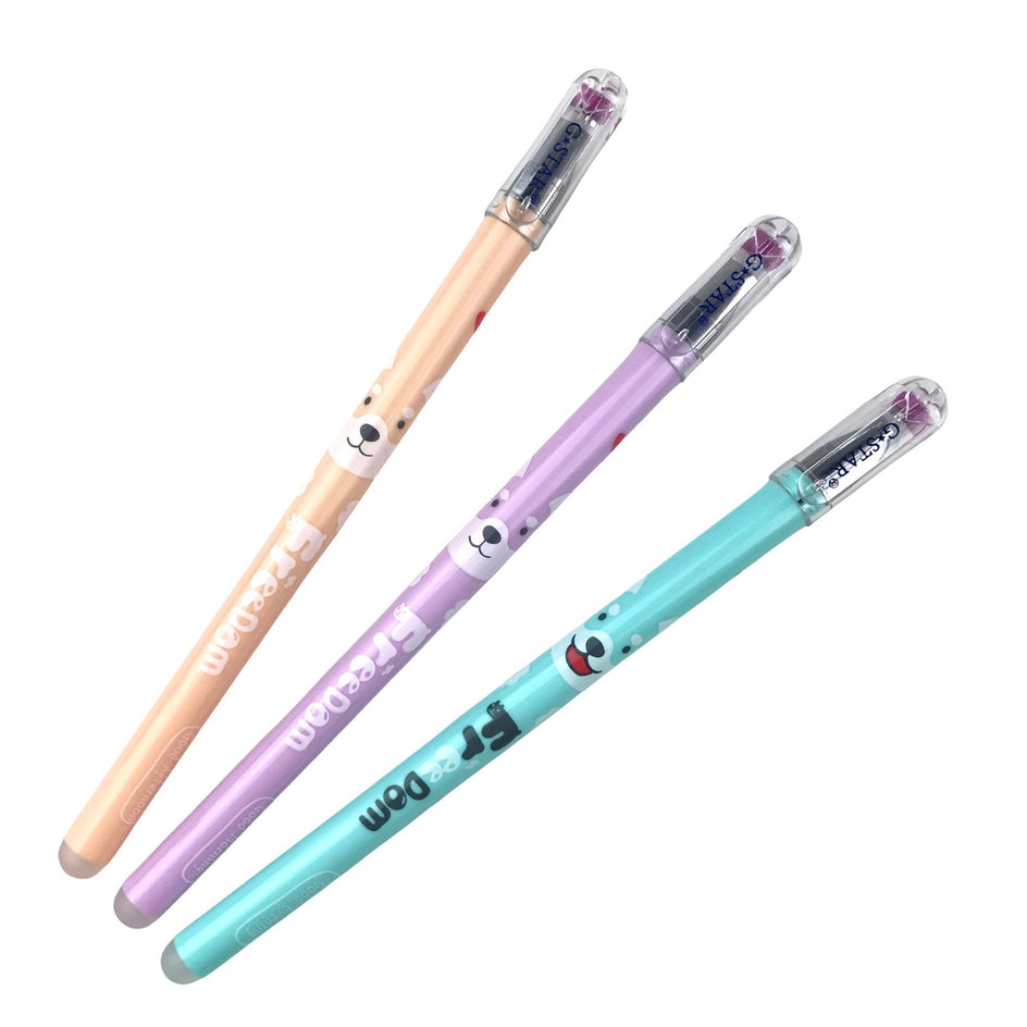 Bút nước xóa được G-Star ER01 mực tím (Hộp)