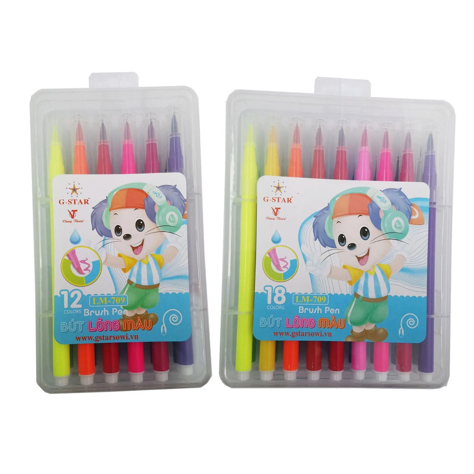 Bút lông nước hộp G-Star LM 709 (Hộp)