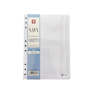 Ruột Sổ Còng Hải Tiến NAVY B5 200T ĐL 100 6621 (Quyển)