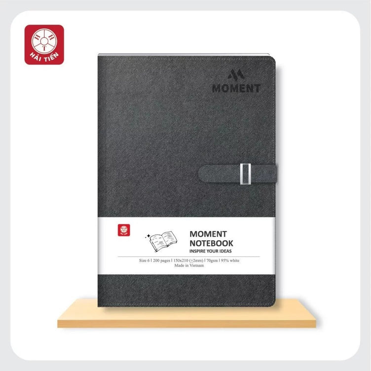 Sổ Hải Tiến da nút Moment 6 200Trang ĐL 70 ( Quyển)