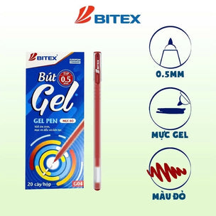 Bút gel Bitex G04 (Hộp)