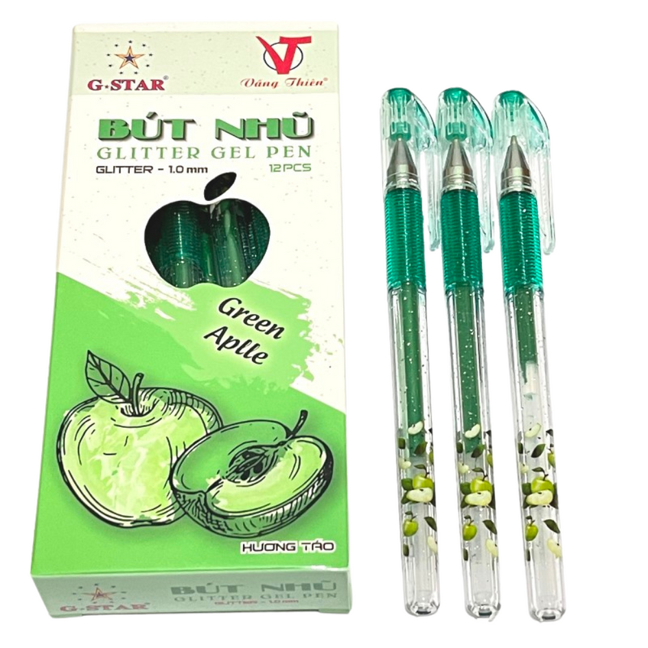 Bút gel kim tuyến Glitter G-Star (Hộp 12 cây)