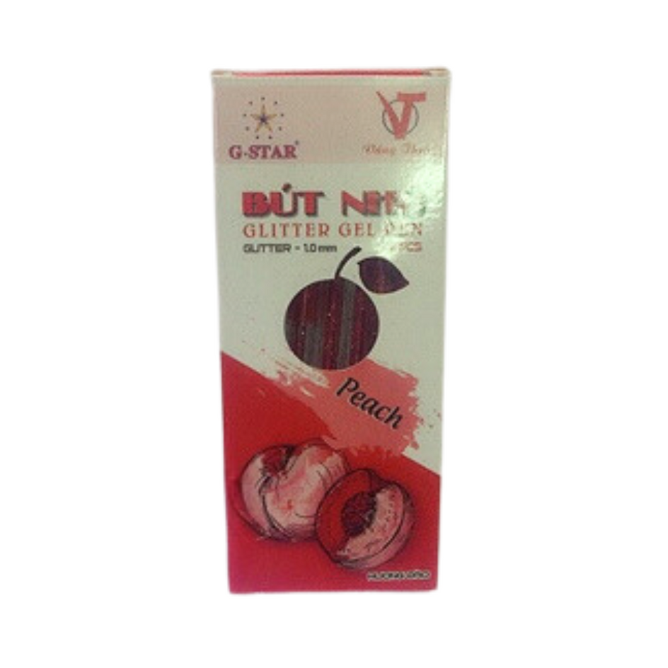 Bút gel kim tuyến Glitter G-Star (Hộp 12 cây)